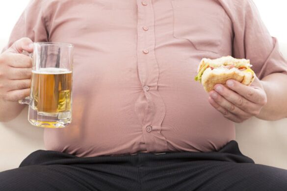 comida lixo alcohol e obesidade como causas da psoríase nas pernas